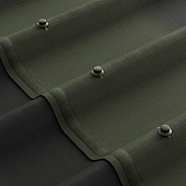 Черепица Ондулин DIY зеленая (фото)