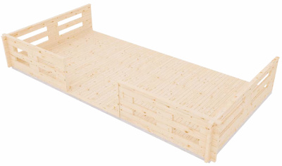 Терраса прямая 3 (L=6) (фото)