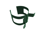 Держатель трубы на дерево D100 престиж (RAL 6005) (фото)