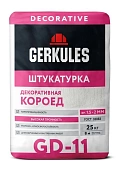 Штукатурка КОРОЕД цементная СТАРЫЙ РЕЦЕПТ (зерно 1,5-2мм)  белая, Геркулес 25 кг GD-11 (56) (фото)