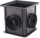 Дождеприёмник (чёрный), 0,312*0,312*0,300м (фото)